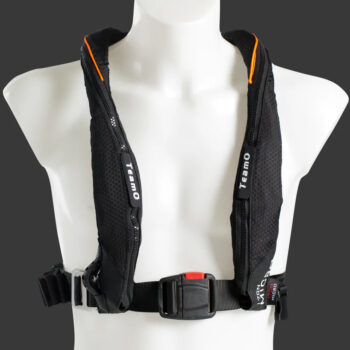 TeamO 170N Micro Lifejacket - Auto - Black/Orange
