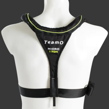 TeamO 170N Micro Lifejacket - Auto - Black/Yellow