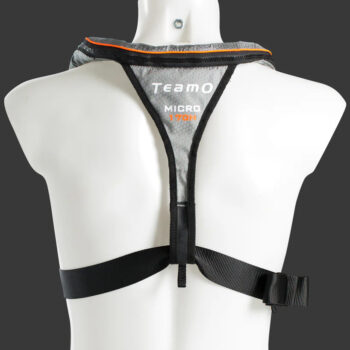 TeamO 170N Micro Lifejacket - Auto - Grey/Orange