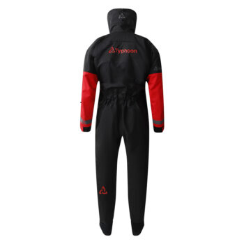 Typhoon Max-B 2.0 Front Entry Drysuit - Black/Red