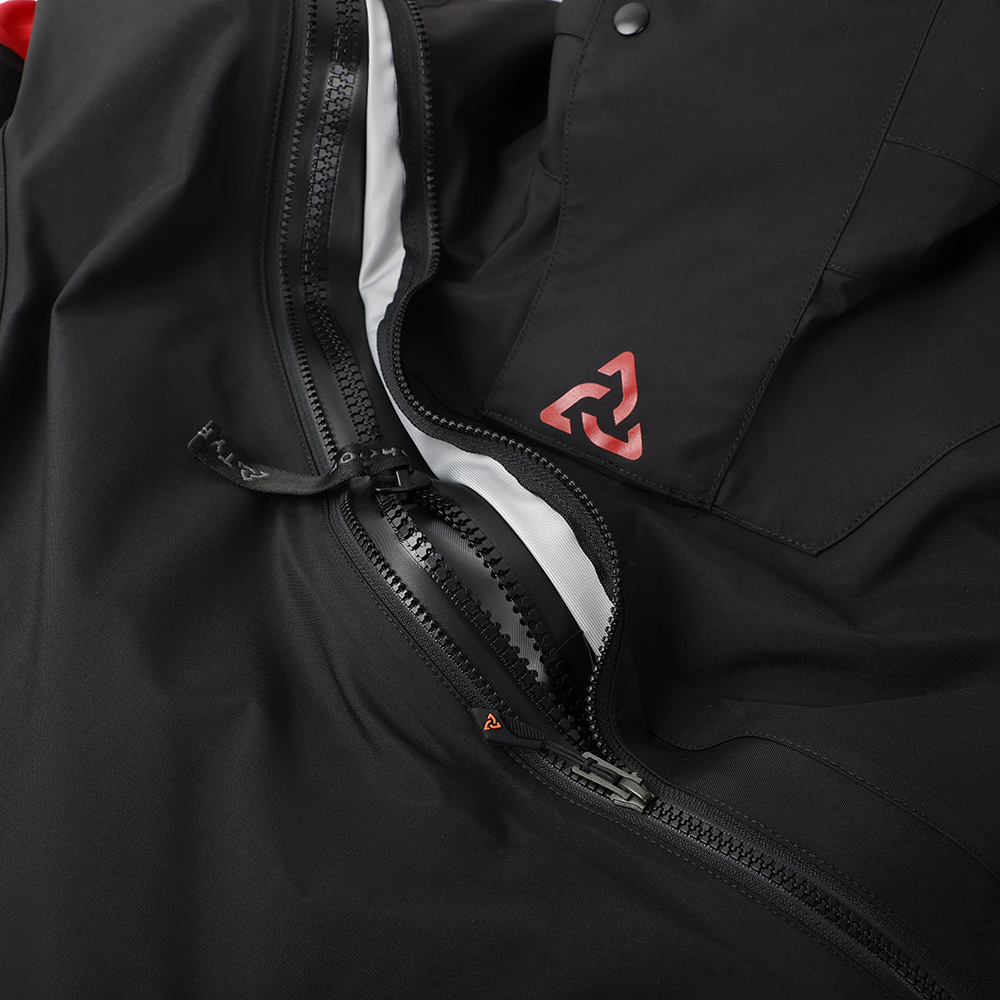 Typhoon Max-B 2.0 Front Entry Drysuit - Black/Red