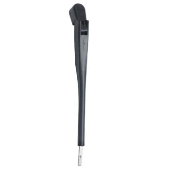 Vetus Black Single Wiper Arm 473 to 559mm - Image