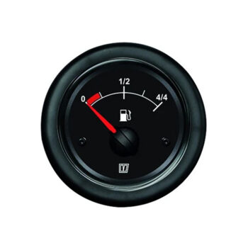 Vetus Fuel Level Indicator Black 12/24v cut-out 52mm - Image