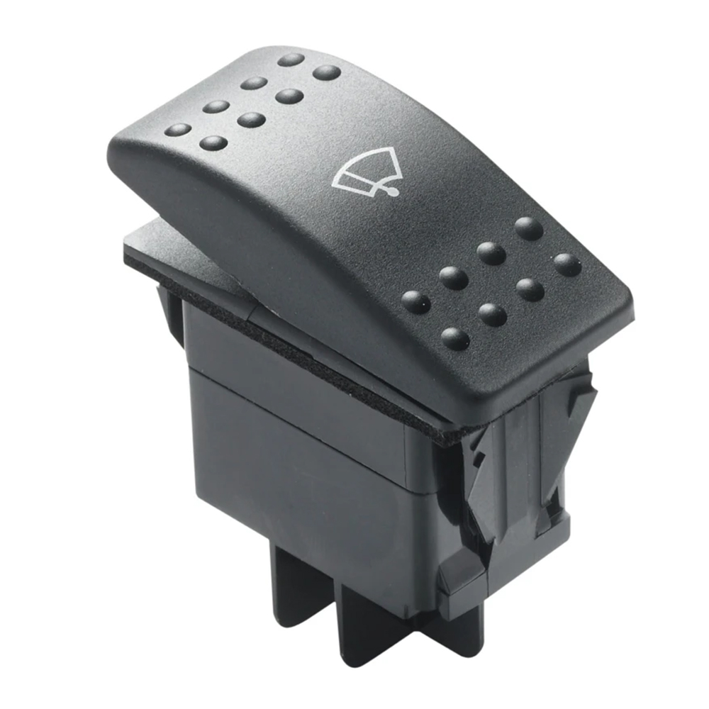 Vetus Three Position Wiper Switch - Rocker