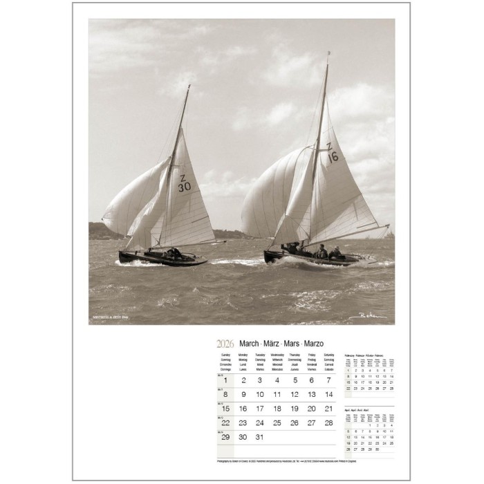 Beken of Cowes Calendar 2026 - Classic - Image