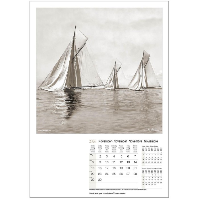 Beken of Cowes Calendar 2026 - Classic - Image