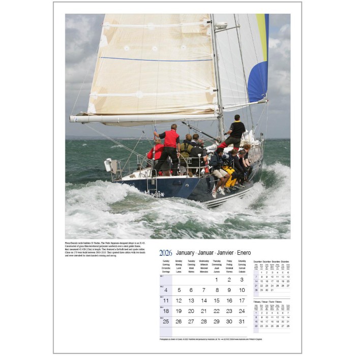 Beken of Cowes Calendar 2026 - Yachting - Image