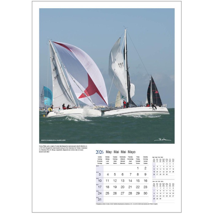 Beken of Cowes Calendar 2026 - Yachting - Image