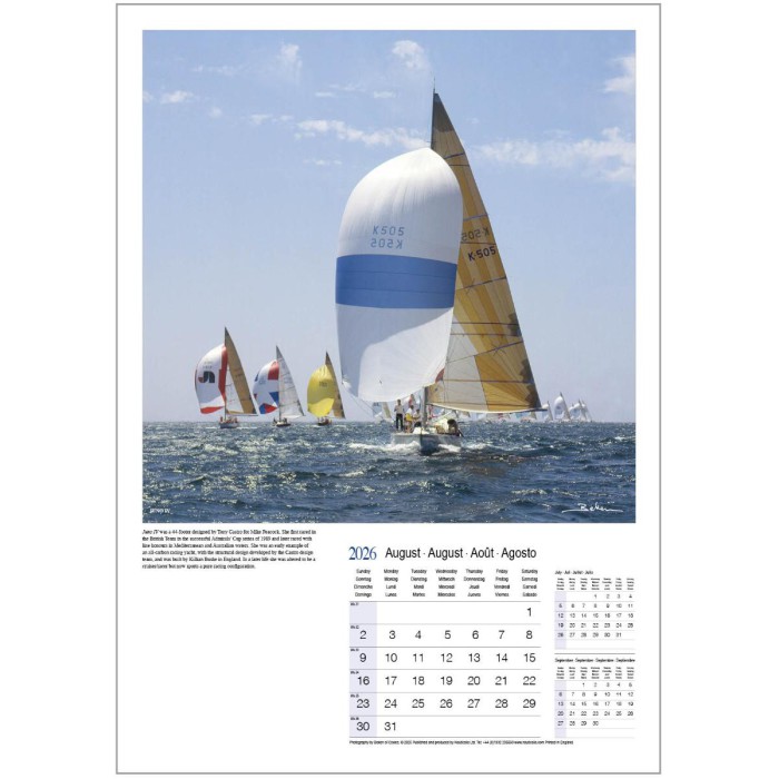 Beken of Cowes Calendar 2026 - Yachting - Image
