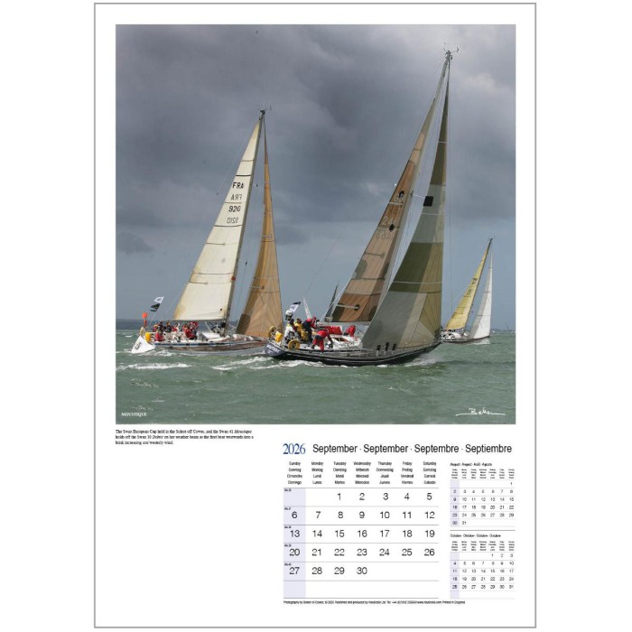 Beken of Cowes Calendar 2026 - Yachting - Image