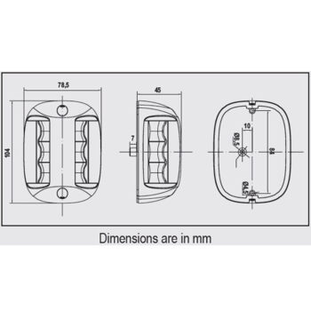 Lalizas FOS LED 20 Masthead light - Image