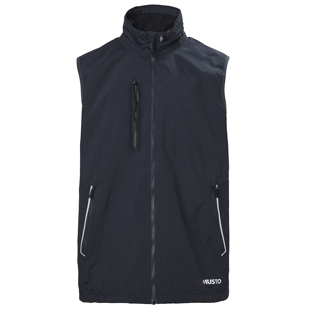 Musto Corsica Gilet Fleece Lined S True Navy