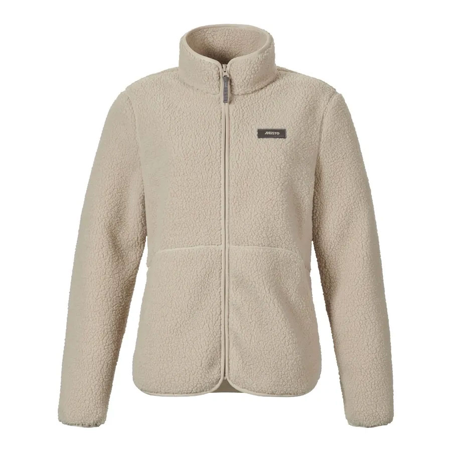 Musto Cove Deep Pile Fleece Jacket for Women - Pure Cashmere