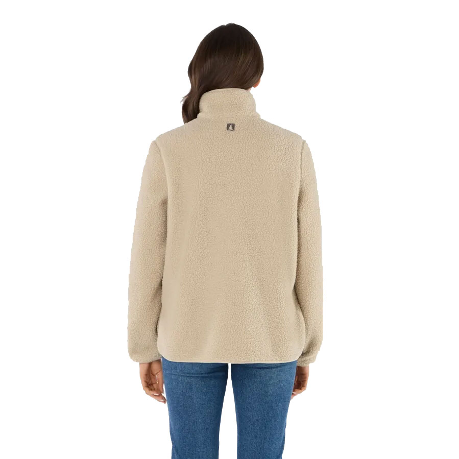 Musto Cove Deep Pile Fleece Jacket for Women - Pure Cashmere
