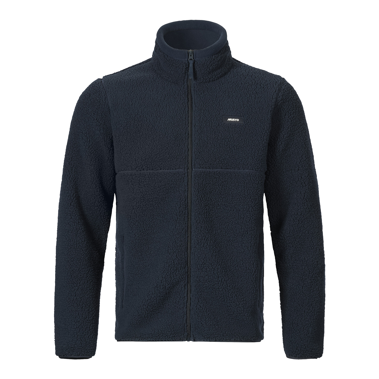 Musto Cove Deep Pile Fleece Jacket - Navy