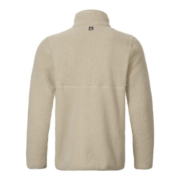 Musto Cove Deep Pile Fleece Jacket - Pure Cashmere