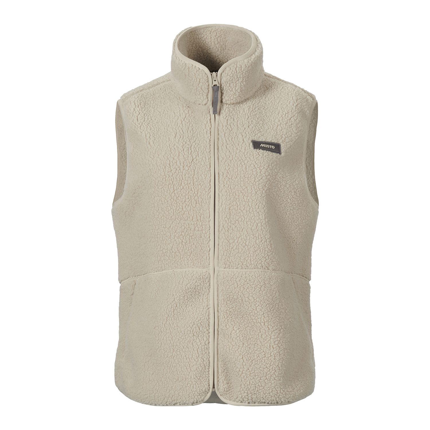 Musto Cove Deep Pile Fleece Vest for Women - Pure Cashmere