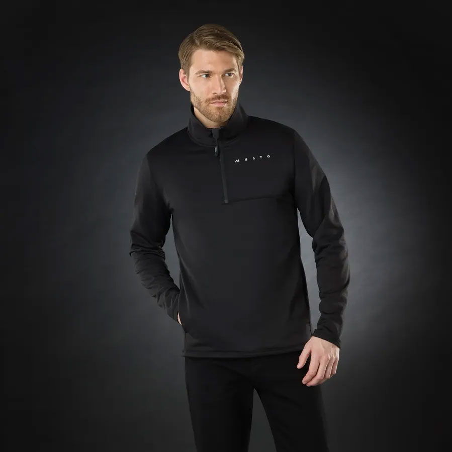 Musto Evo Therm Lite Tech Fleece - Black