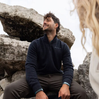 Musto Evo Windproof Knit Jumper - Carbon