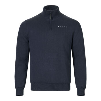 Musto Evo Windproof Knit Jumper - Navy