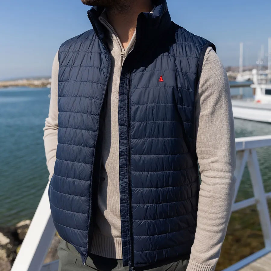 Musto Original Lite Puffer Vest - Navy
