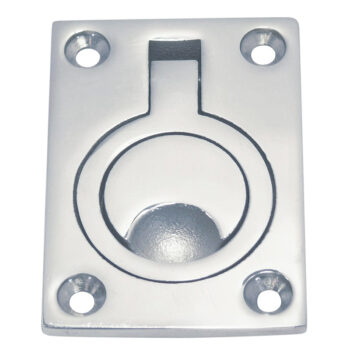 Proboat Stainless Steel Square Hatch Lift Flush - Image
