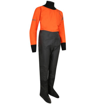 Typhoon Rhossilli / Rookie 2.0 Junior Drysuit - Orange / Graphite
