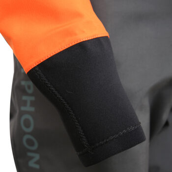 Typhoon Rhossilli / Rookie 2.0 Junior Drysuit - Orange / Graphite