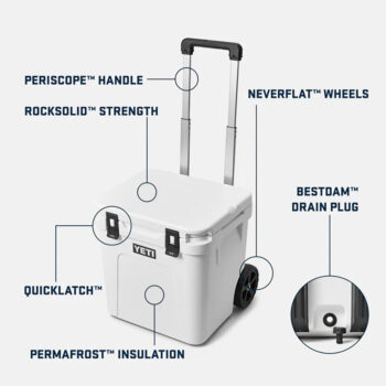 YETI Roadie 48 Wheeled Cool Box - Navy - Image