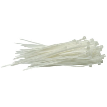 Draper Cable Ties - White