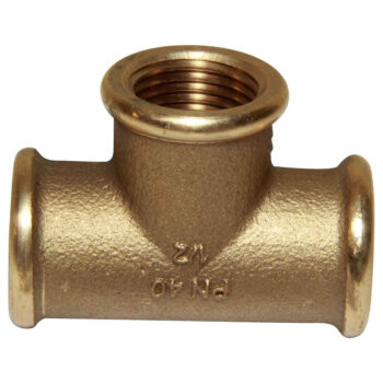 Maestrini Bronze Equal Tee Fitting (Female Ports) - Image