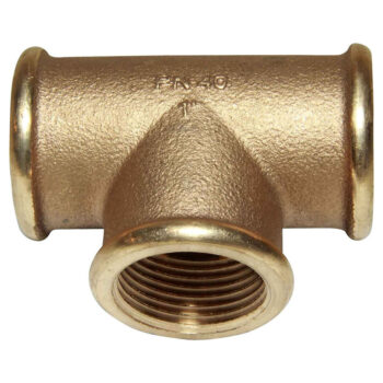 Maestrini Bronze Equal Tee Fitting (Female Ports) - Image