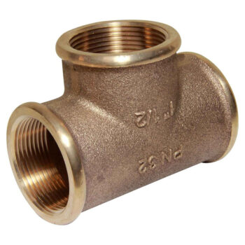 Maestrini Bronze Equal Tee Fitting (Female Ports) - Image