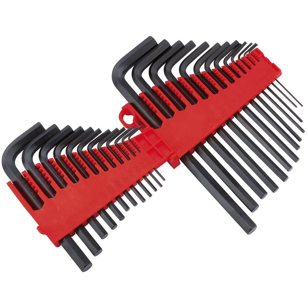 Draper Redline® Metric/Imperial Hexagon Key Set (25 Piece) - Image