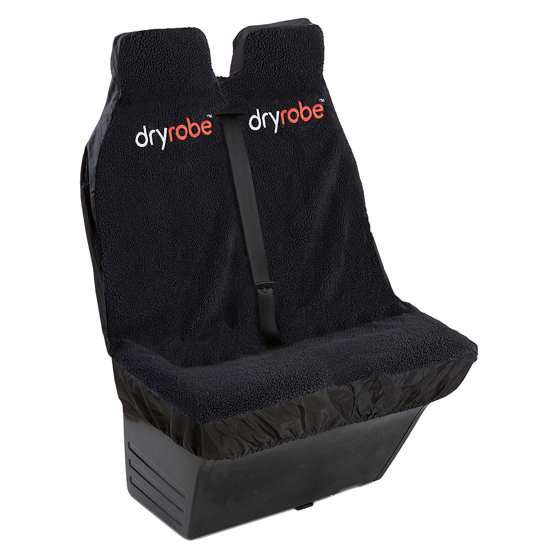 Dryrobe Double Van Seat Cover - Black - Image