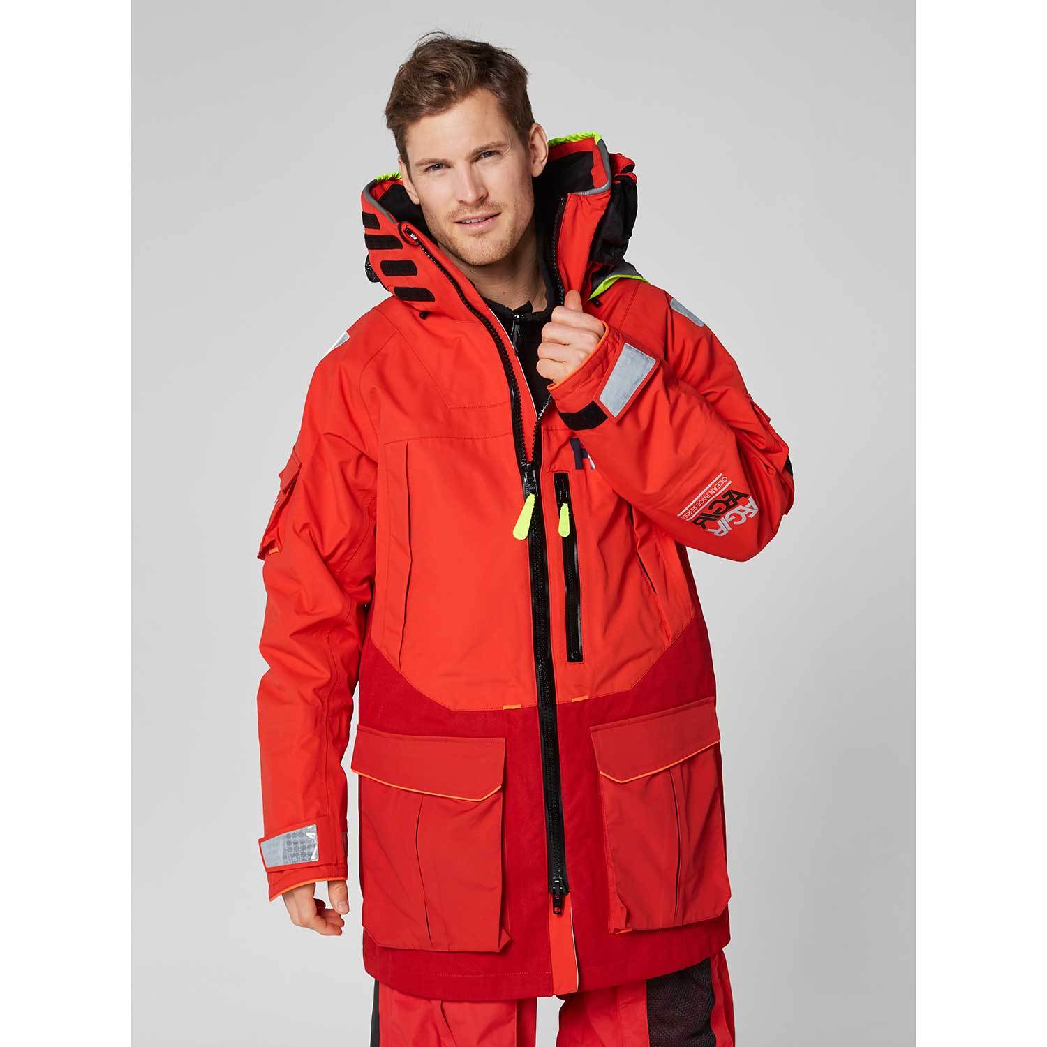 Helly Hansen Aegir Ocean Jacket - Alert Red
