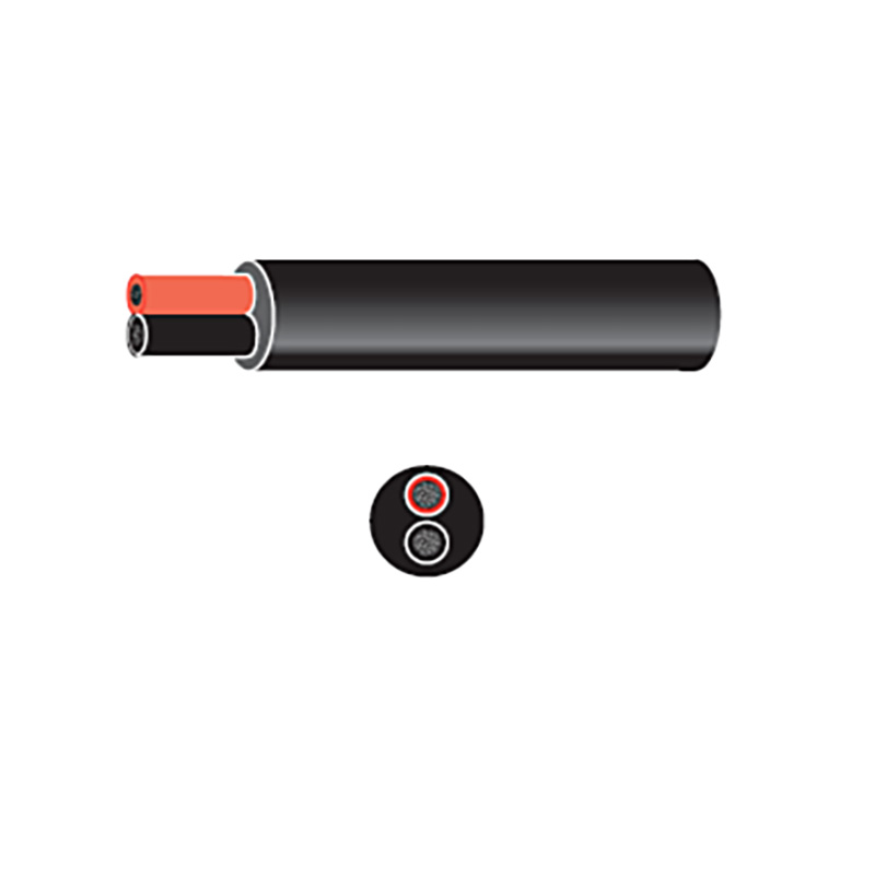 OceanFlex Tinned Copper 2 Core Cables 2.5m - Image
