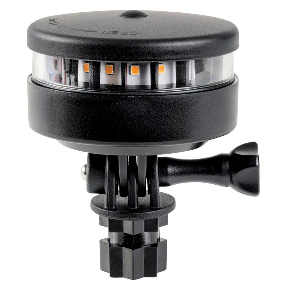 Osculati 360° Navigation Light - Black - 3 Bases - Anchor Light