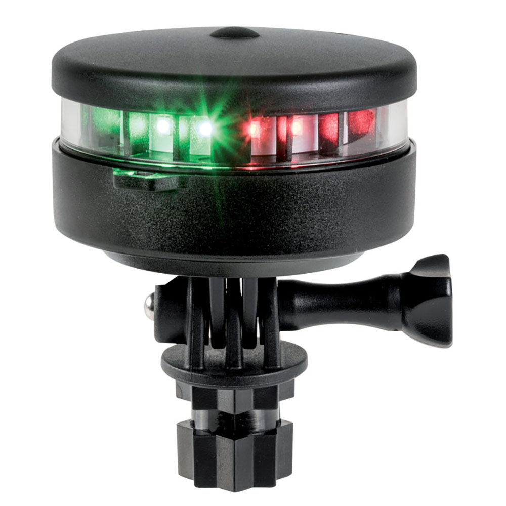 Osculati 360° Navigation Light - Black - 3 Bases - Bi-colour