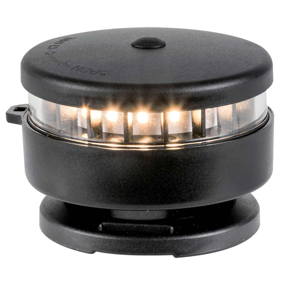 Osculati 360° Navigation Light - Black - Magnetic Base - Anchor Light