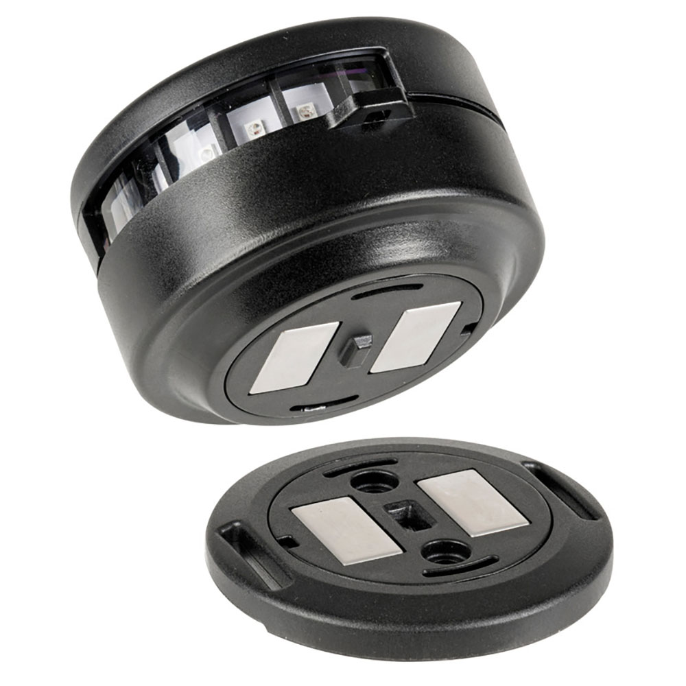 Osculati 360° Navigation Light - Black - Magnetic Base - Bi Colour