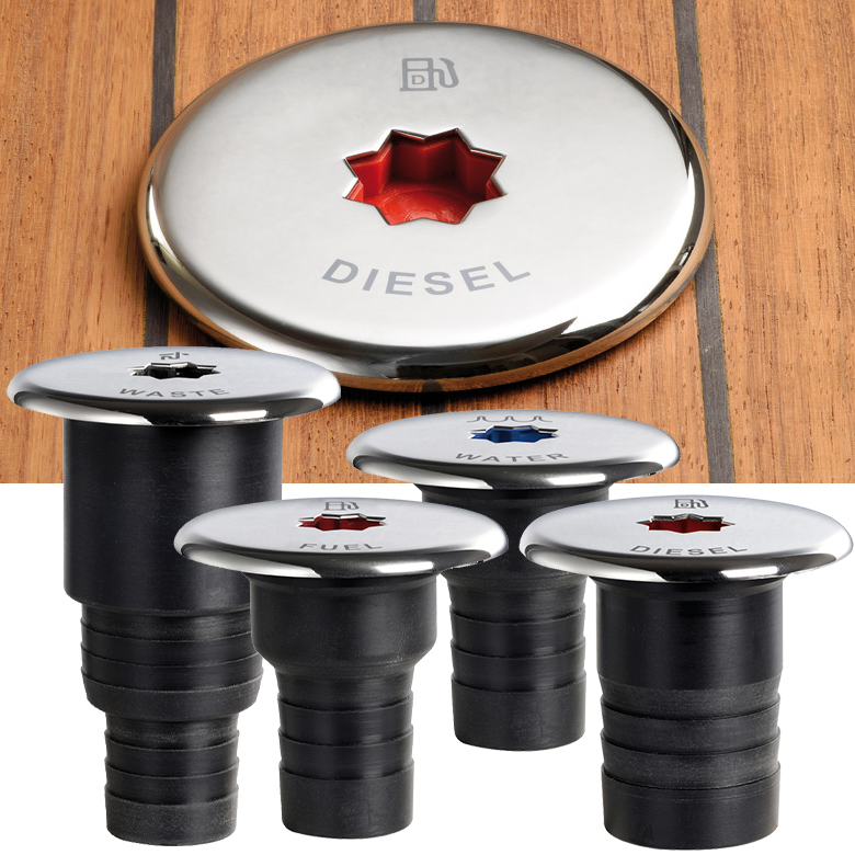 Osculati Clever Deck Filler Co-Moulded Cover - Image