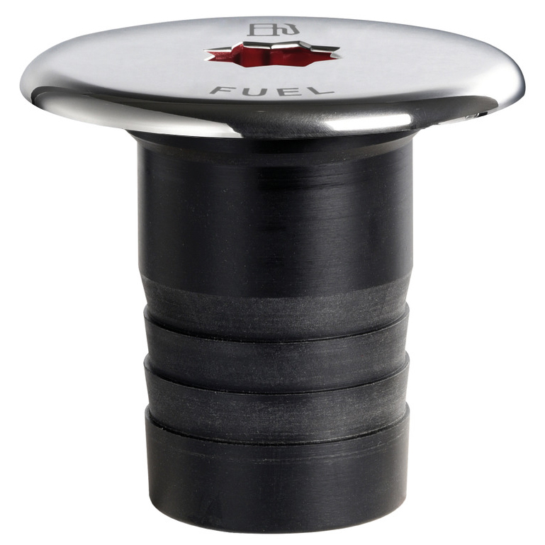 Osculati Clever Deck Filler Co-Moulded Cover - Fuel - 50mm Diam.