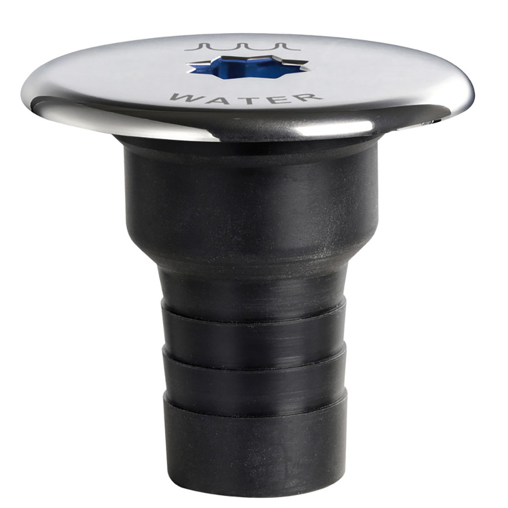 Osculati Clever Deck Filler Co-Moulded Cover - Water - 38mm Diam.