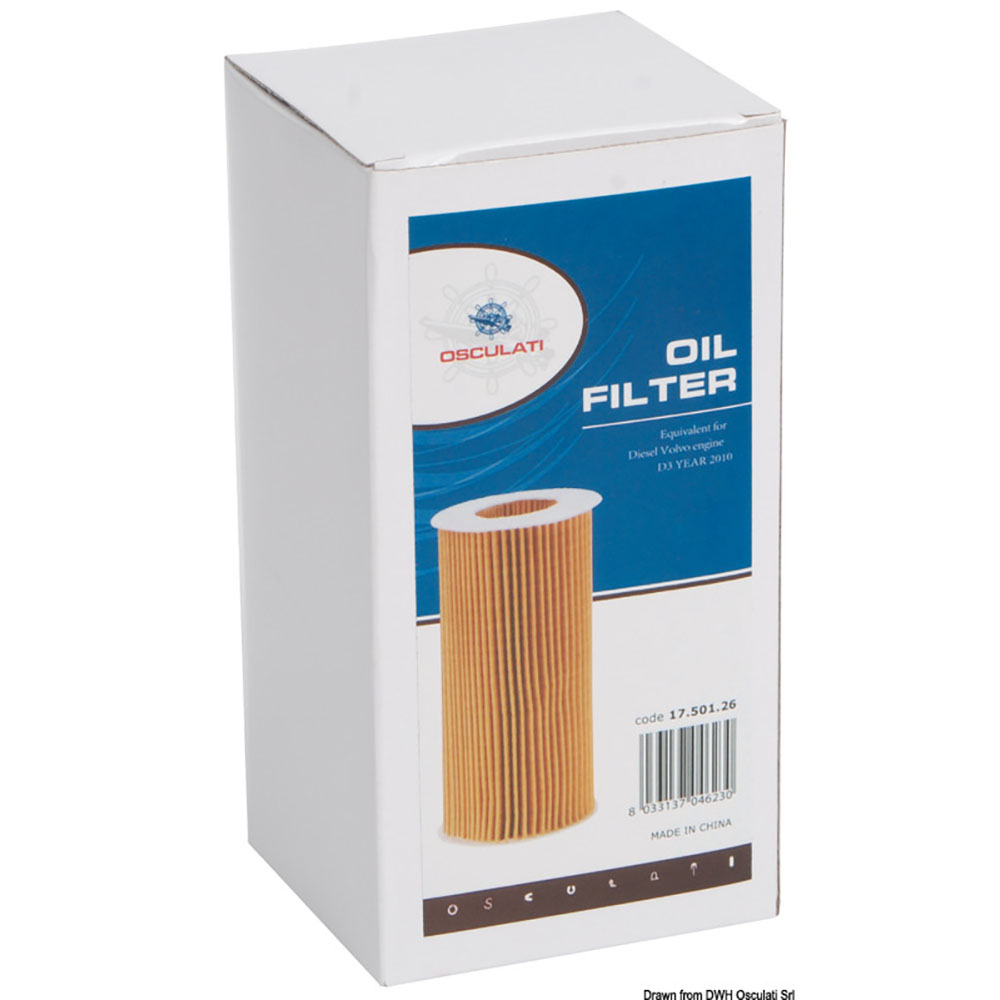 Osculati Volvo Oil Filter Diesel - OEM N. 861473