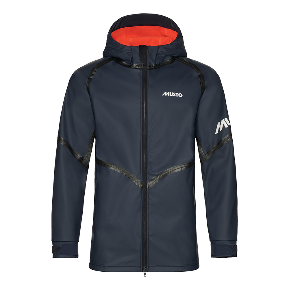 Musto Championship Aqua Hoodie Jacket - Navy