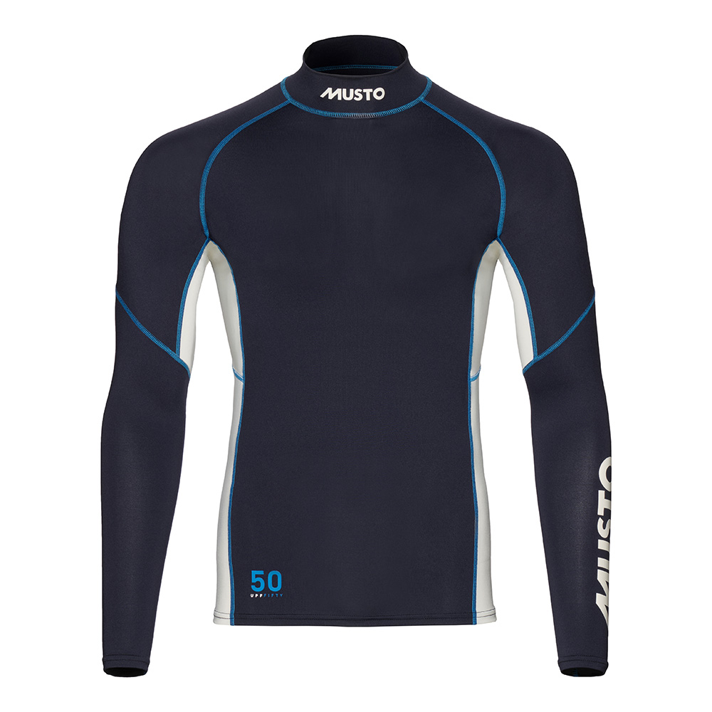 Musto Championship Long Sleeve Rash Guard - Navy