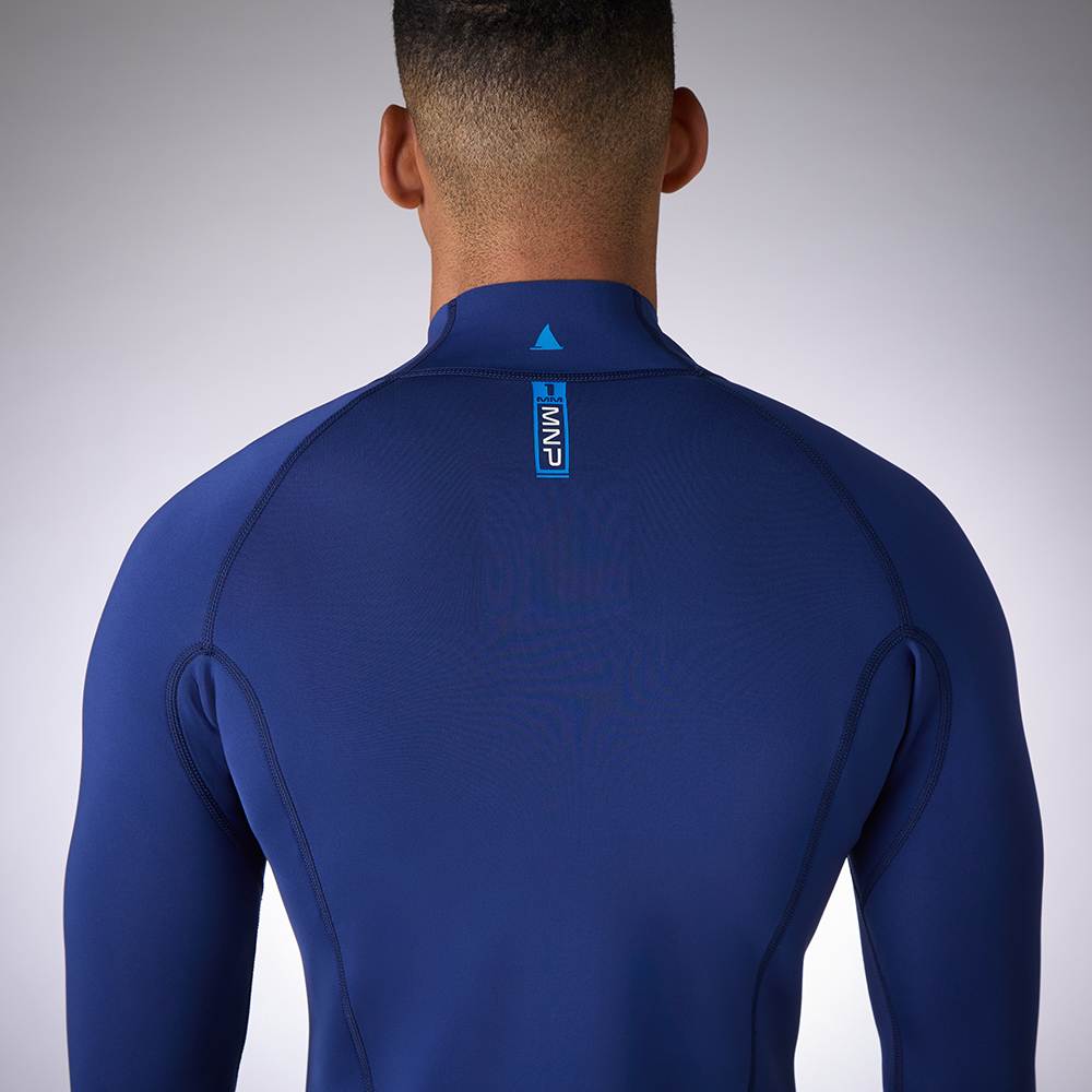 Musto Men's Championship 1mm Westuit Top - Catalina Blue