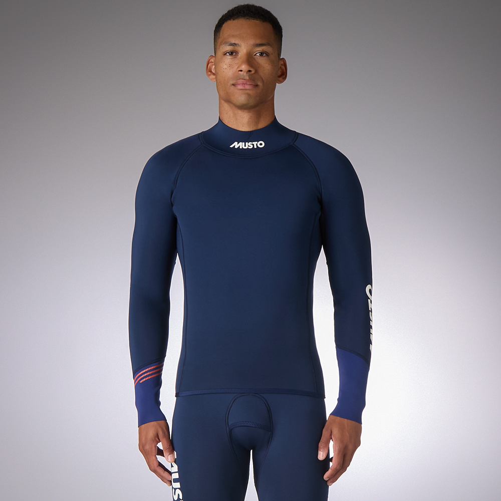 Musto Men's Championship 3mm Wetsuit Top - Deep Ocean