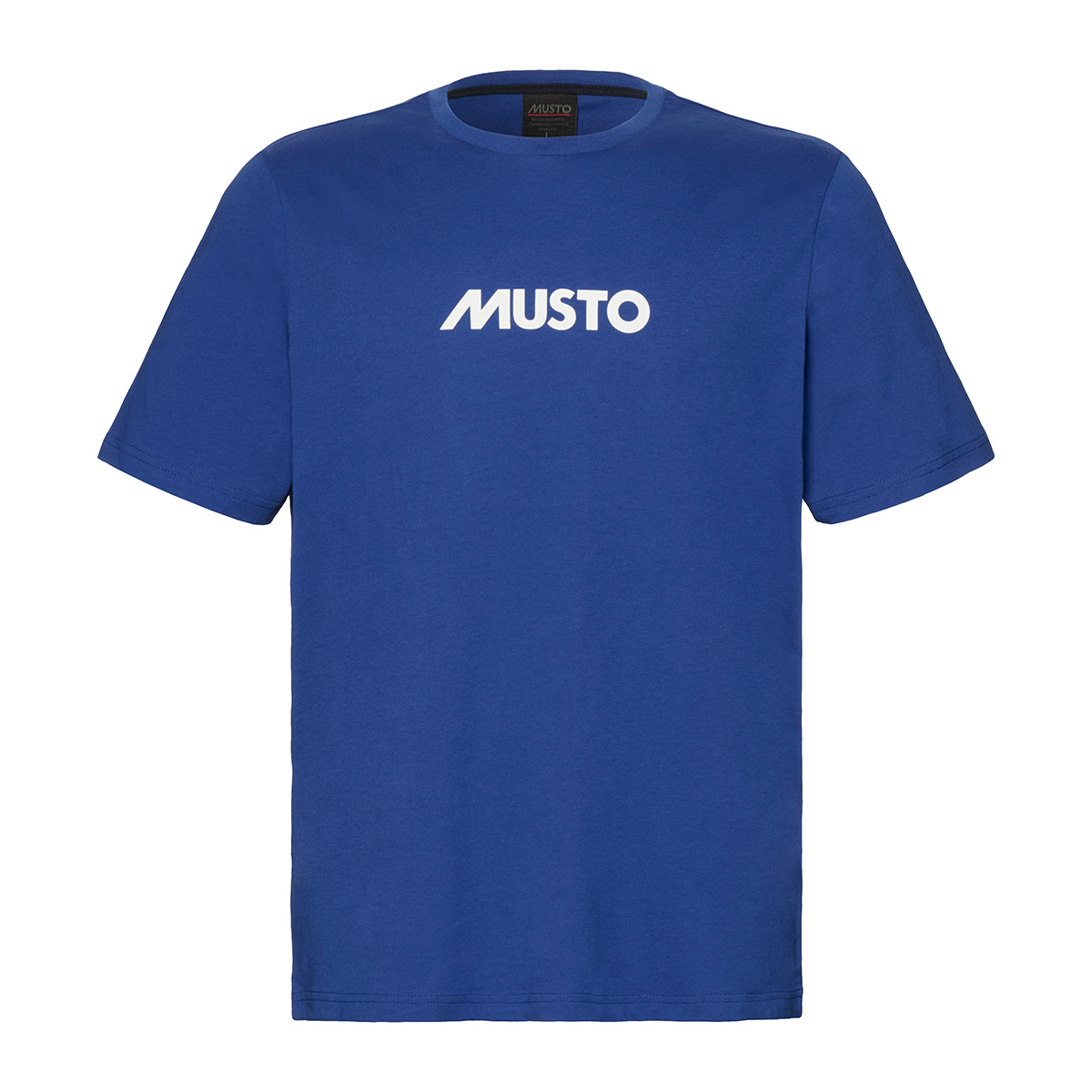 Musto Men's Classic Short Sleeve T Shirt - Mazarine Blue